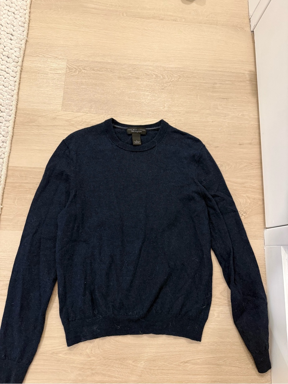 Bloomingdale's Men's Crewneck Sweater in Navy
